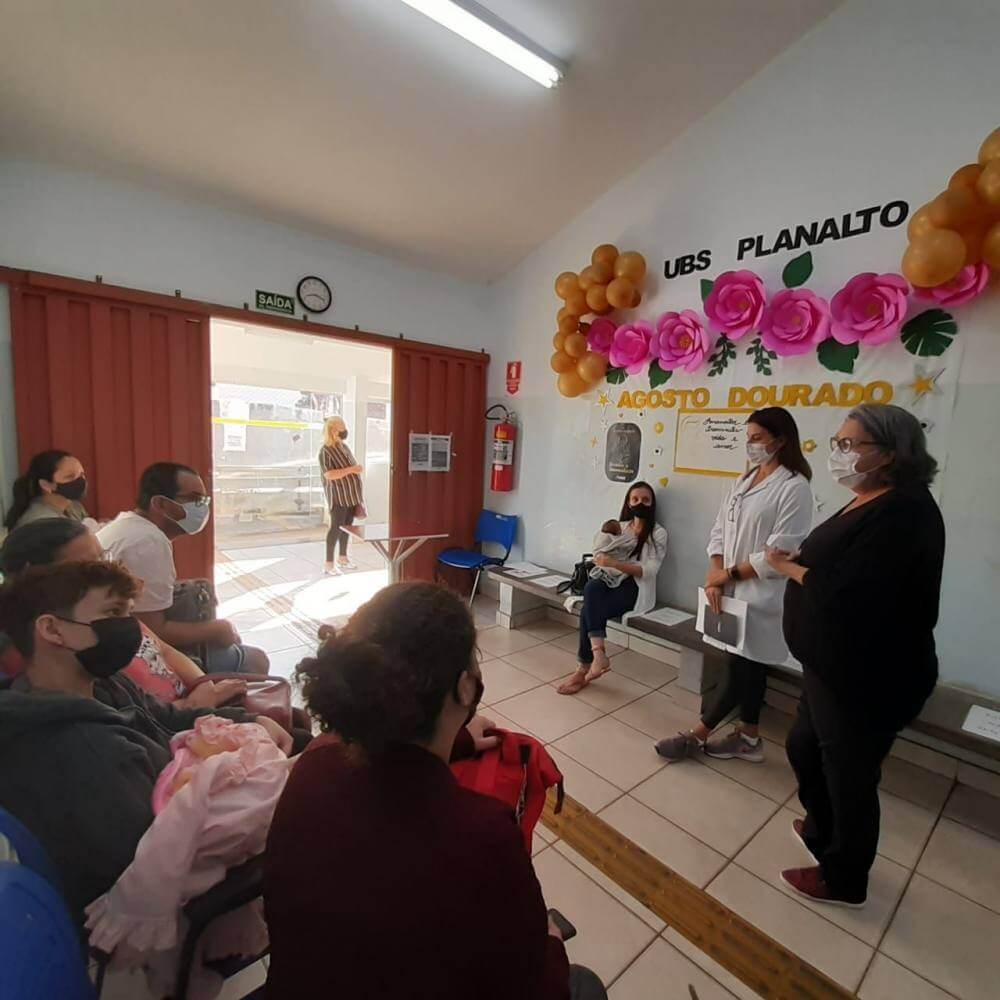 Unidades de Saúde de Franca recebem campanha de incentivo ao aleitamento materno