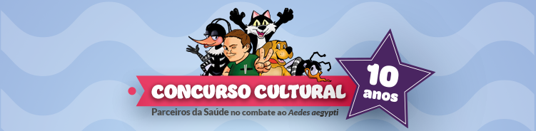 Prefeitura abre inscrições para o 10º Concurso Cultural Parceiros da Saúde no combate ao Aedes aegypti