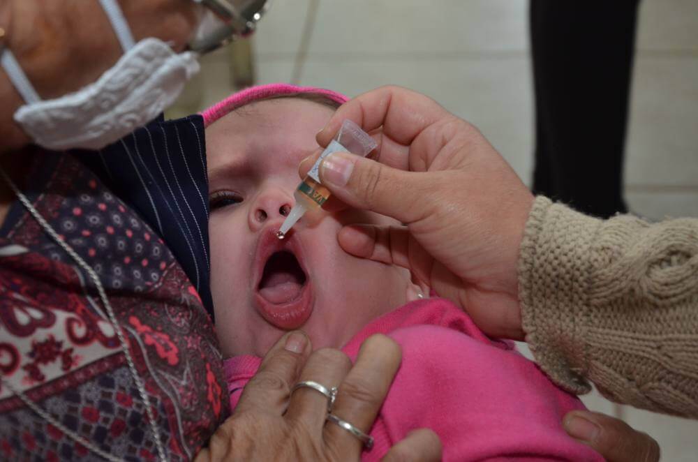 Vacinação contra Poliomielite e Multivacinação é prorrogada