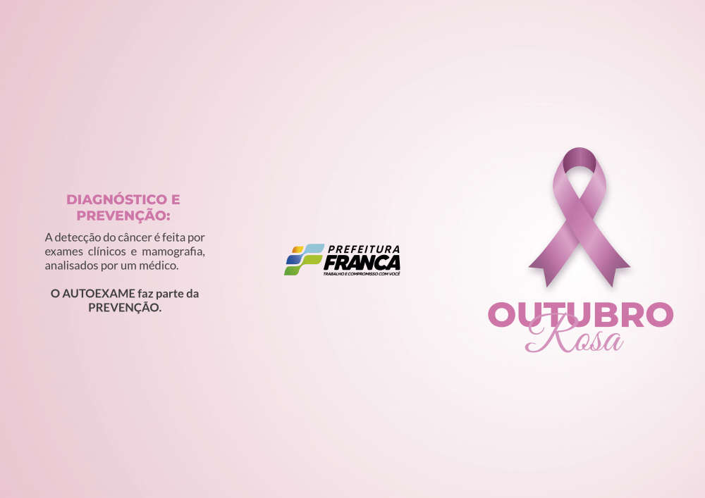 Saúde inicia ações da Campanha Outubro Rosa na rede de unidades