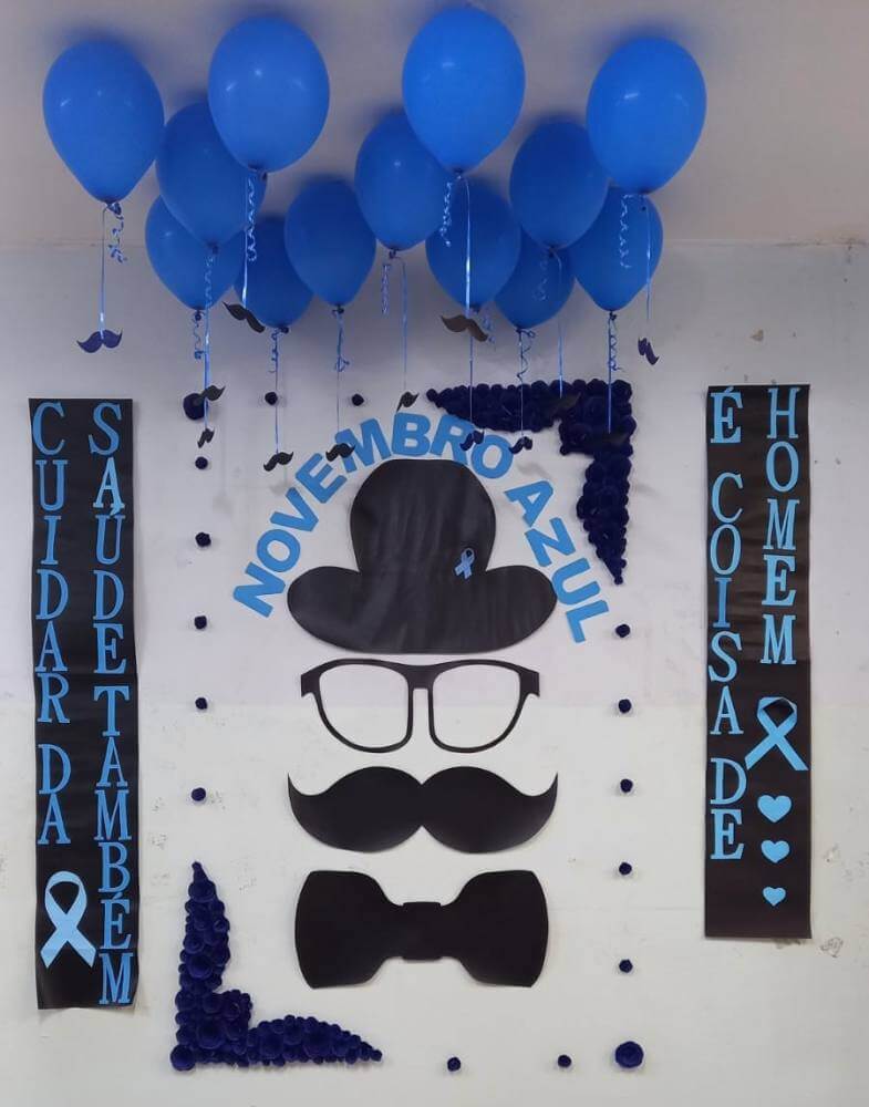 Saúde promove ações nas UBS divulgando o Novembro Azul