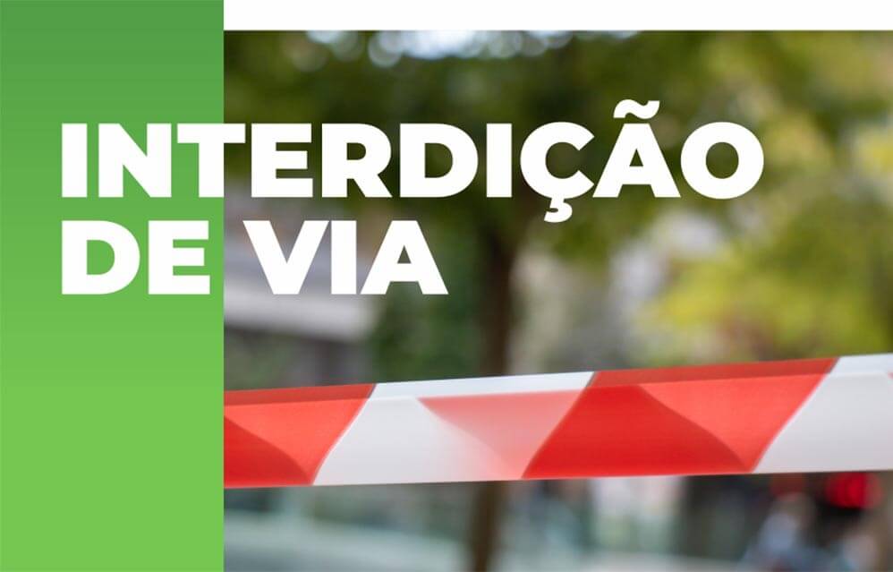 Segurança alerta para interdições no trânsito