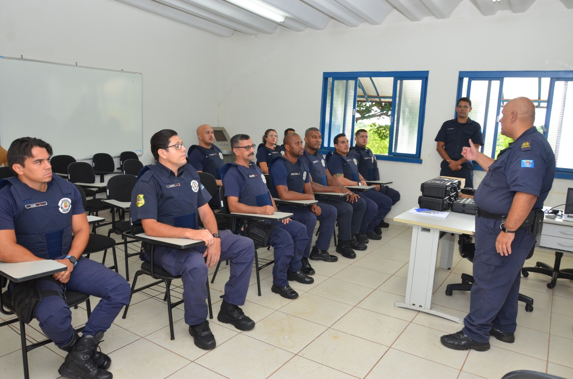 Guarda Civil de Franca dá treinamento para agentes de Barretos