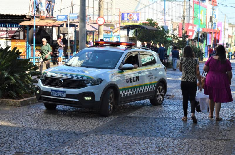 Guarda Civil monitora e reforça segurança na área central