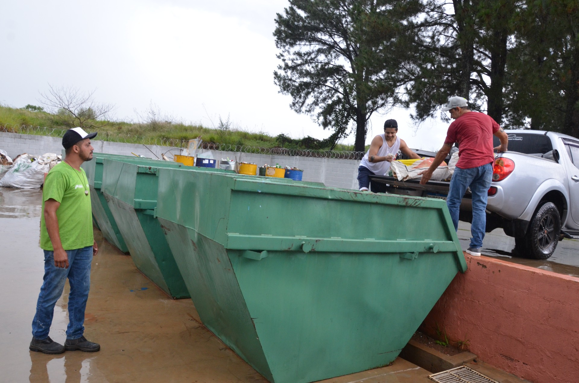 Cresce a destinação de resíduos nos 3 Ecopontos da cidade