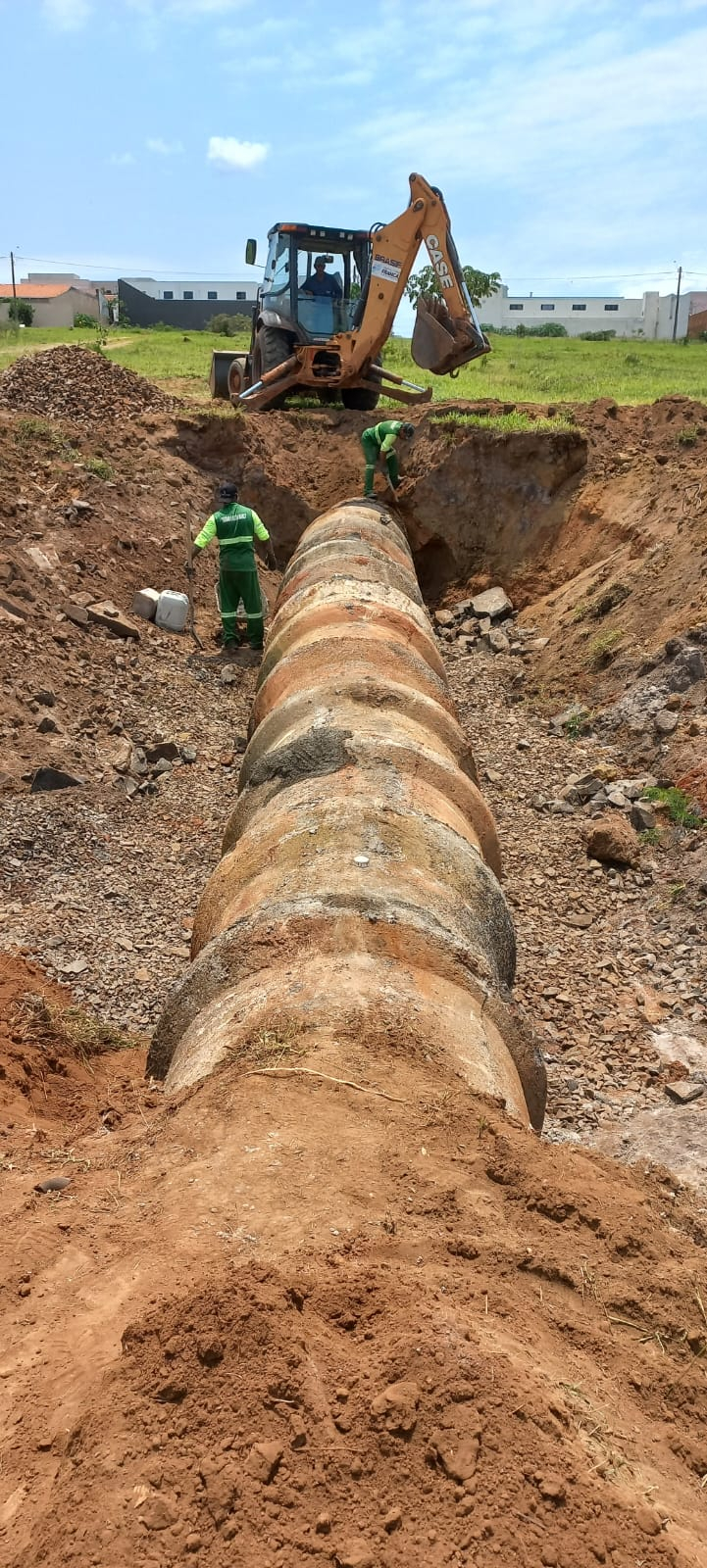 Prefeitura recupera galerias no Luíza e Tropical