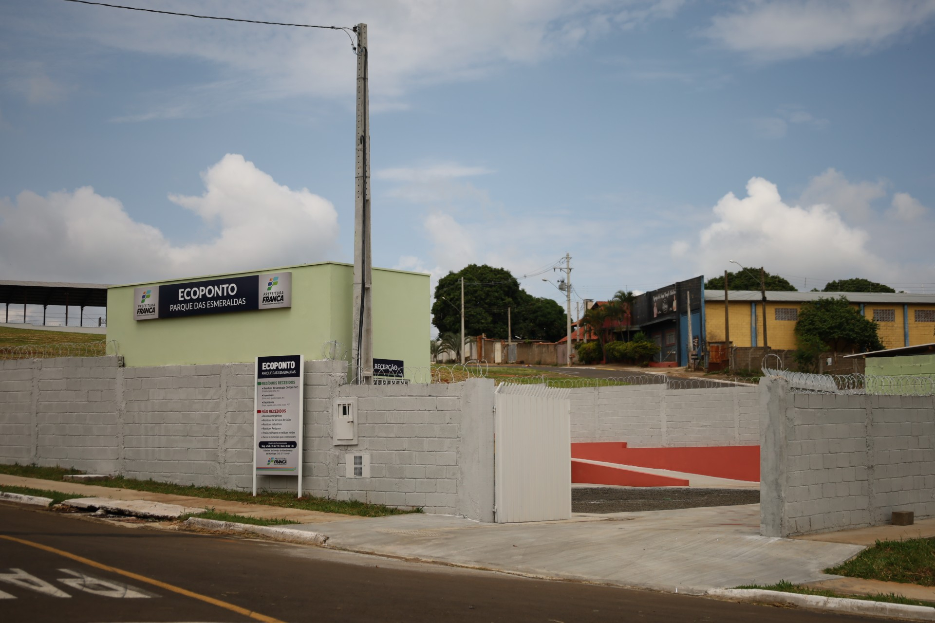 Ecoponto do Parque das Esmeraldas é inaugurado