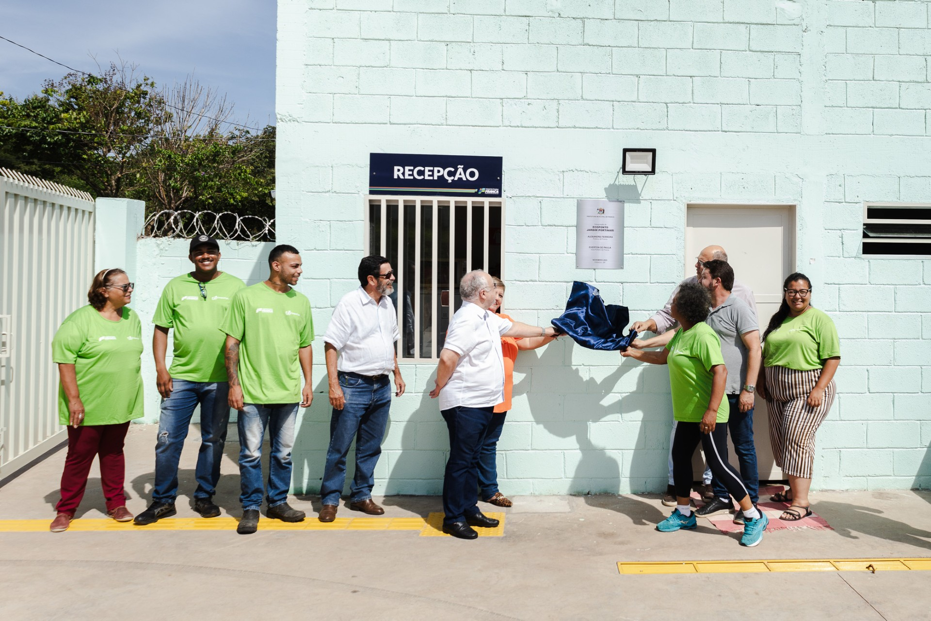 Ecoponto do Jardim Portinari é inaugurado