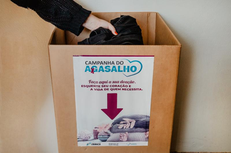 Campanha do Agasalho amplia pontos de coleta das doações