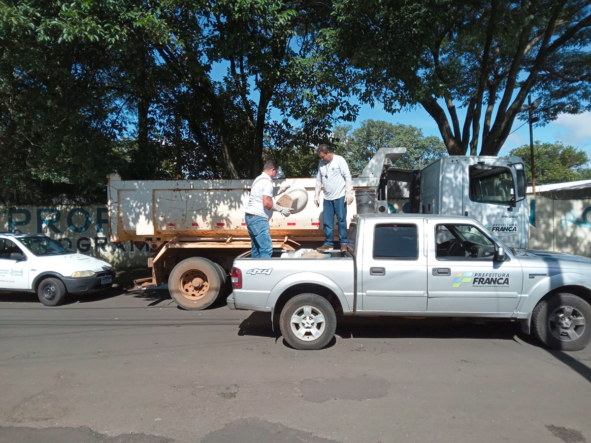 Arrastão da Dengue recolhe mais de 5,1 toneladas no Leporace