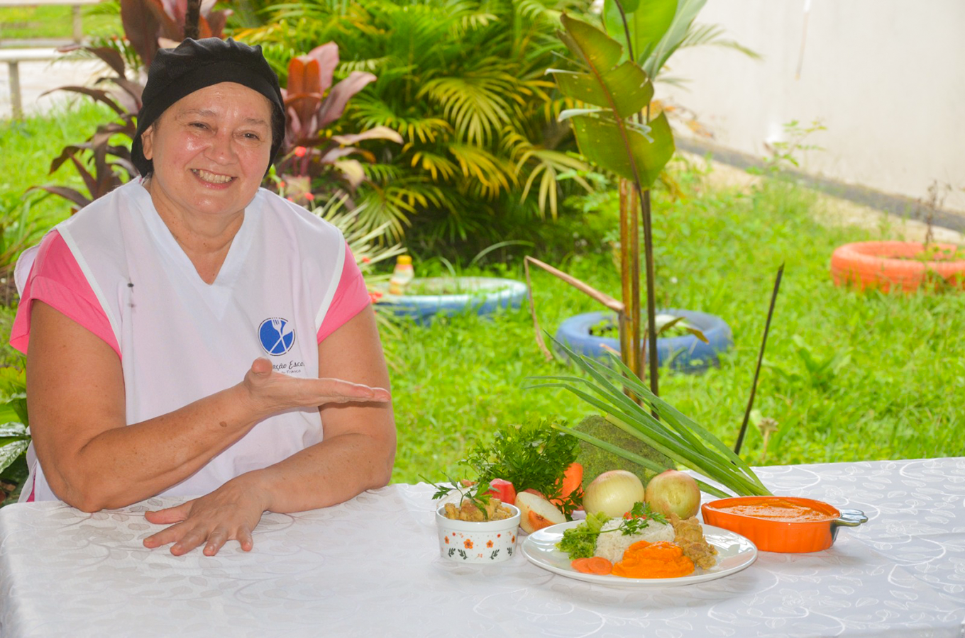 Merendeira da Rede Municipal participa do 1º Concurso Cozinheiras e Cozinheiros do Governo do Estado