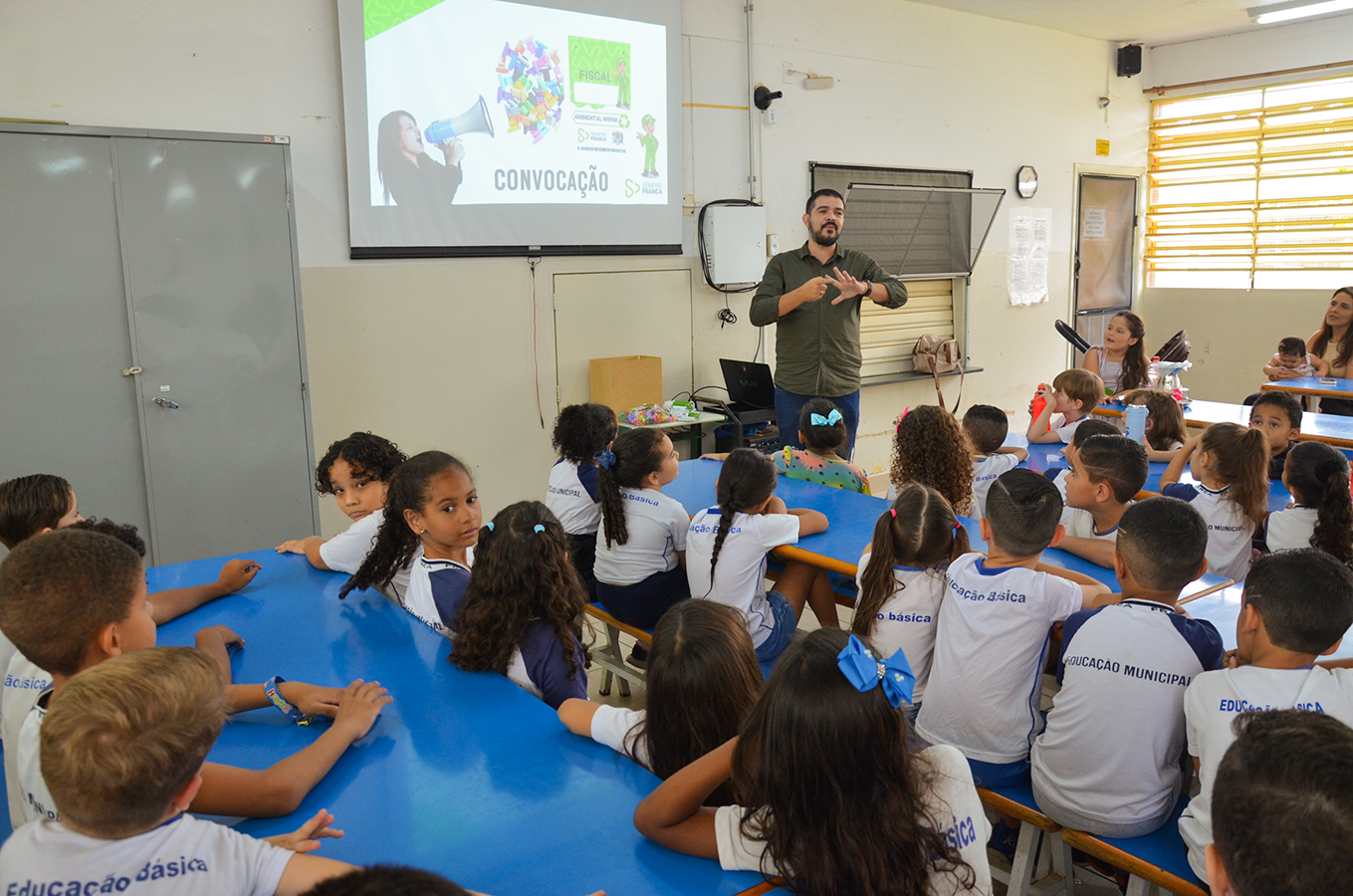 Prefeitura lança projeto Fiscais Ambientais Mirins