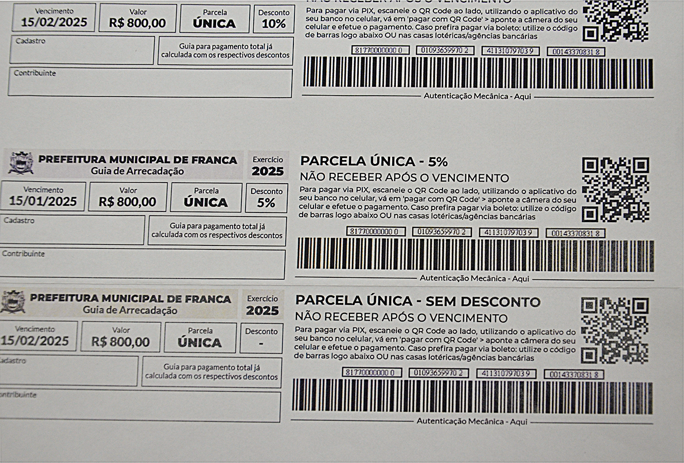 Finanças amplia formas de pagamento do IPTU 2025