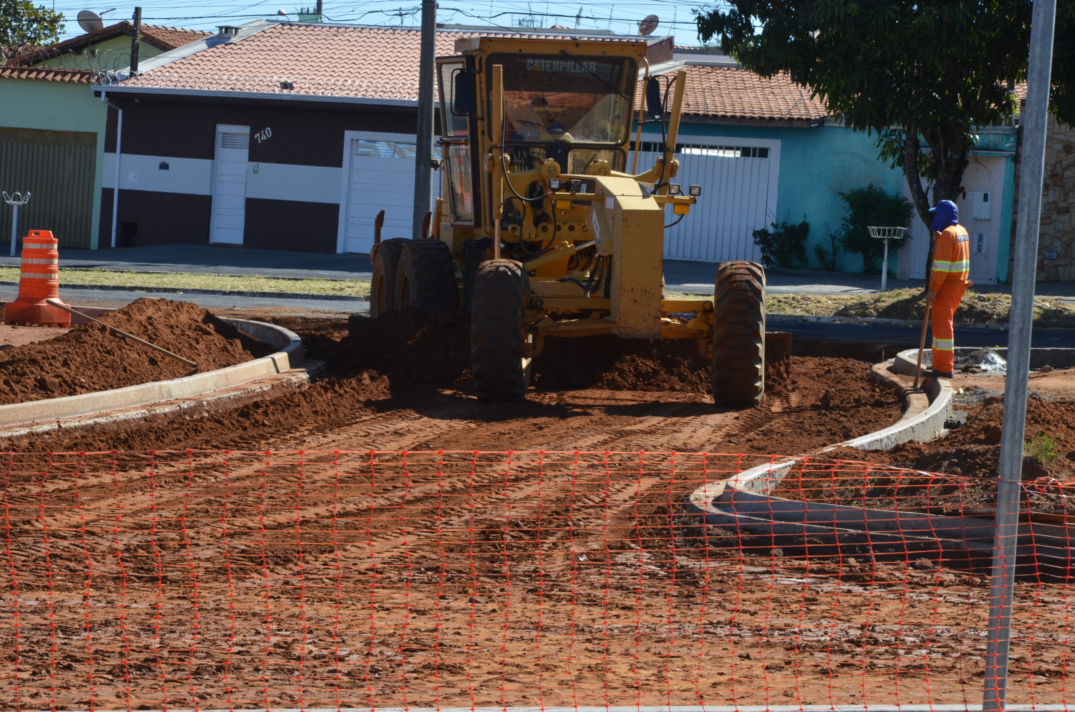 Obras da Avenida Geralda Rocha Silva mudam paisagem da região