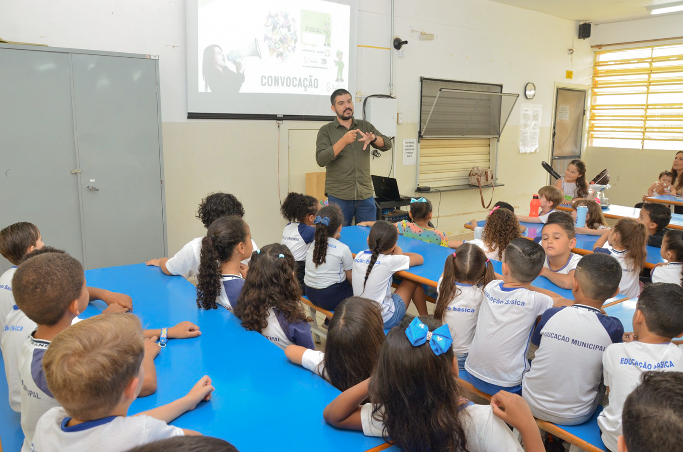 Prefeitura inicia ações nas escolas com Fiscais Ambientais Mirins