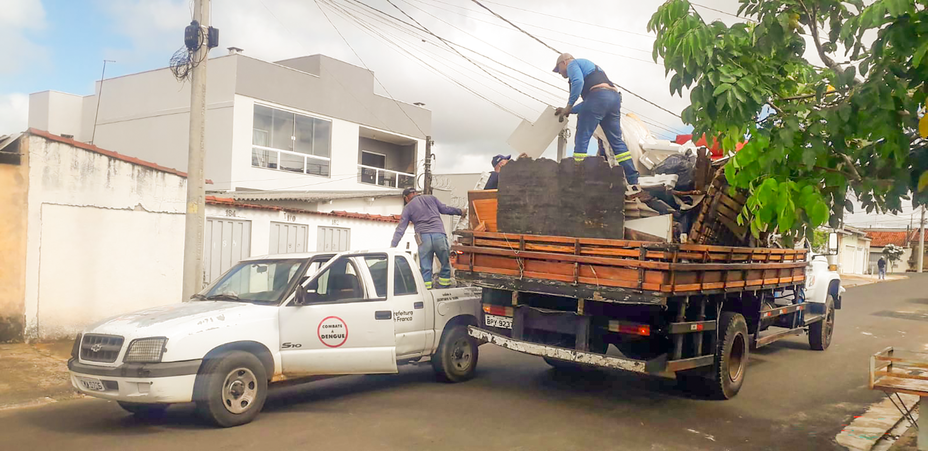 Arrastão da Dengue recolhe mais de 6 toneladas de materiais