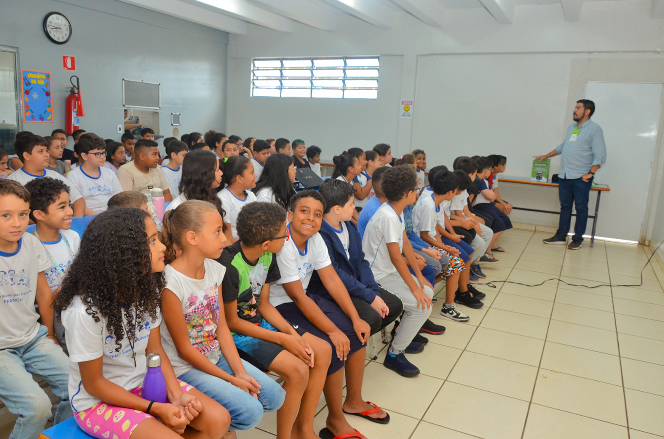 Projeto dos Fiscais Ambientais Mirins é iniciado em escola do Brasilândia