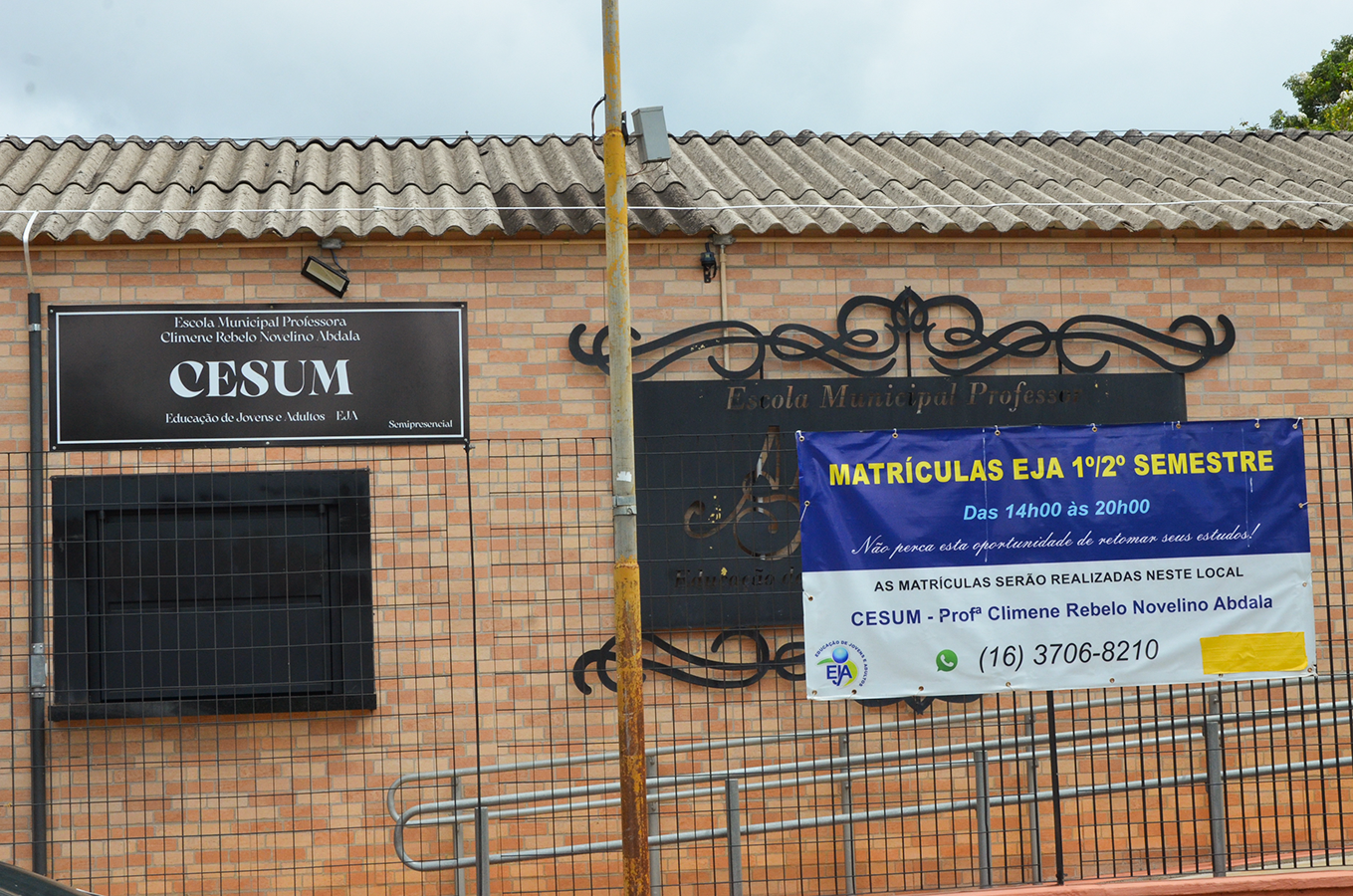 Inscrições da EJA vão até a próxima sexta-feira