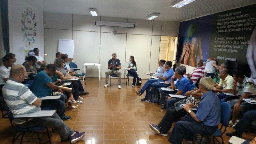 Reunião de trabalho com dirigentes comunitários