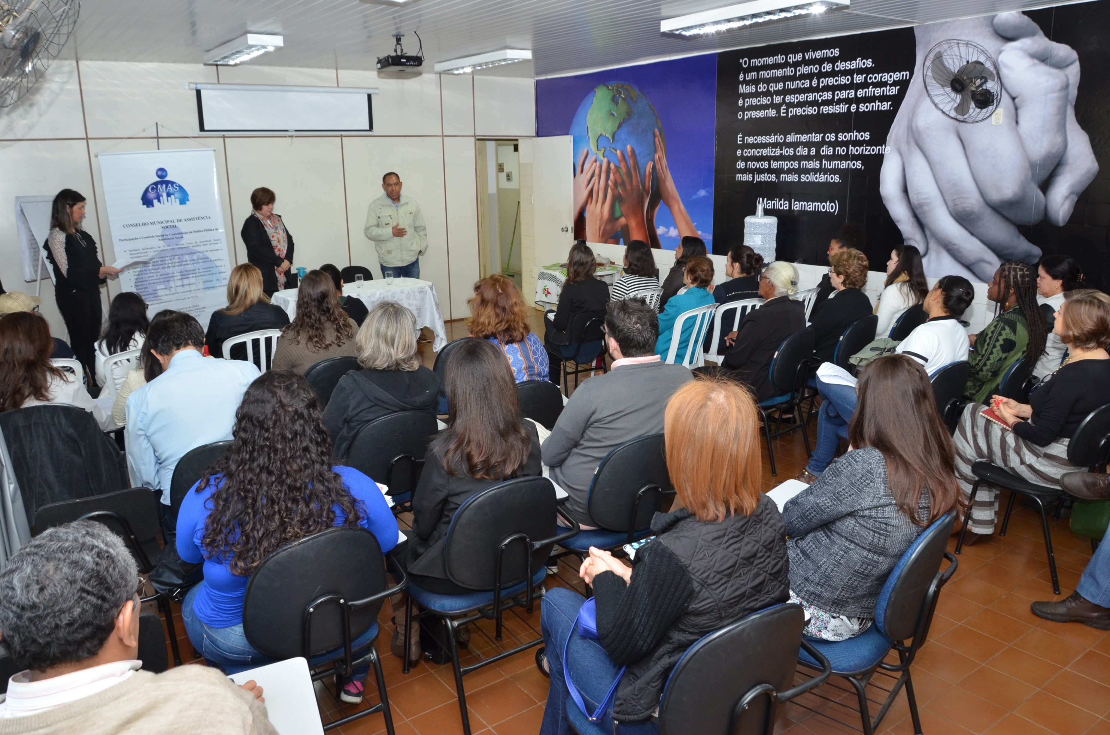 Conselho de Assistência empossa e elege novos membros