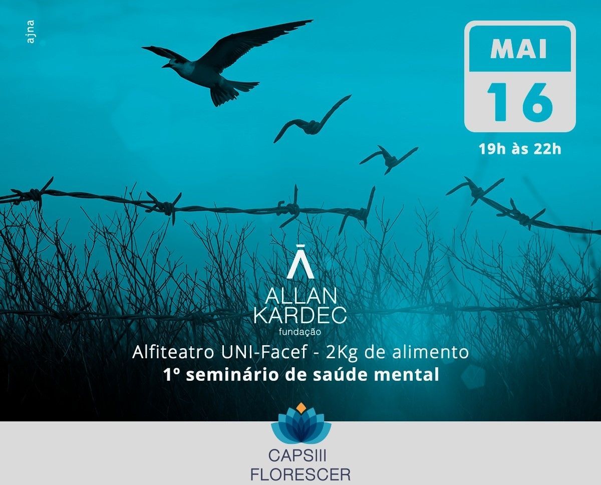 1º Seminário de Saúde Mental será nesta quinta-feira