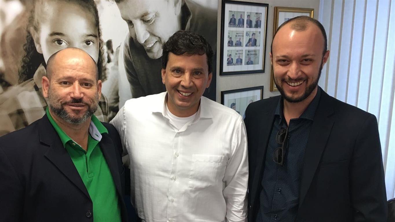 Secretário Edgar Ajax visita Secretaria de Desenvolvimento Social em São Paulo