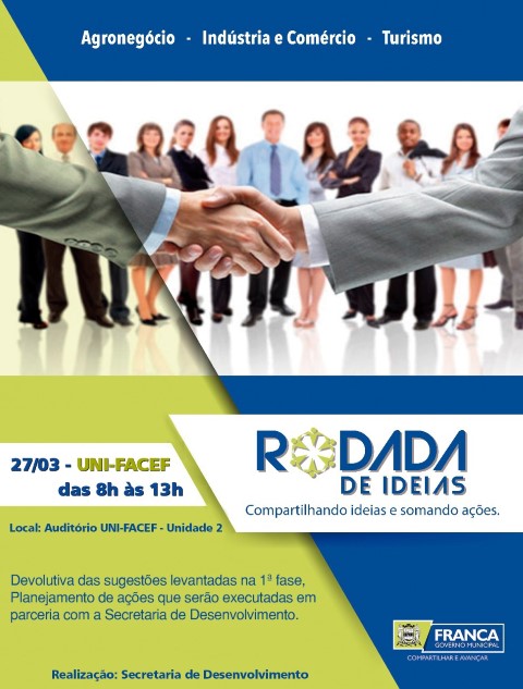 Rodada de Ideias para o desenvolvimento