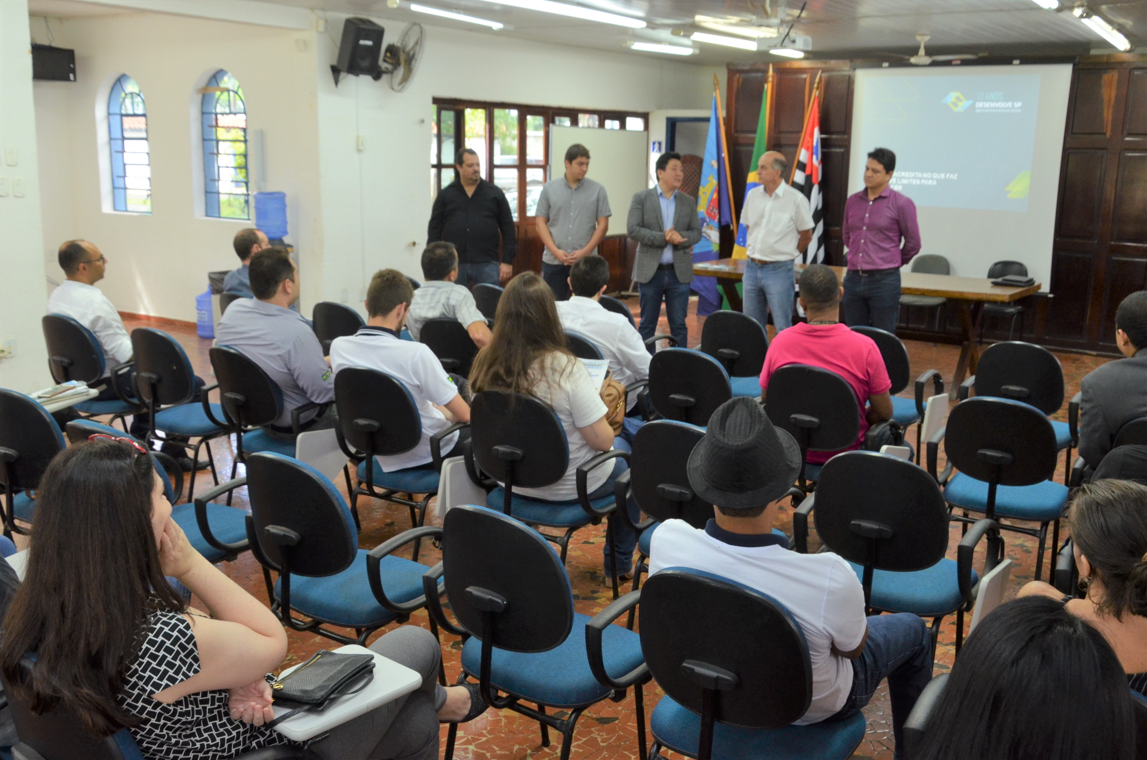 Empresários participam de workshop Desenvolve-SP