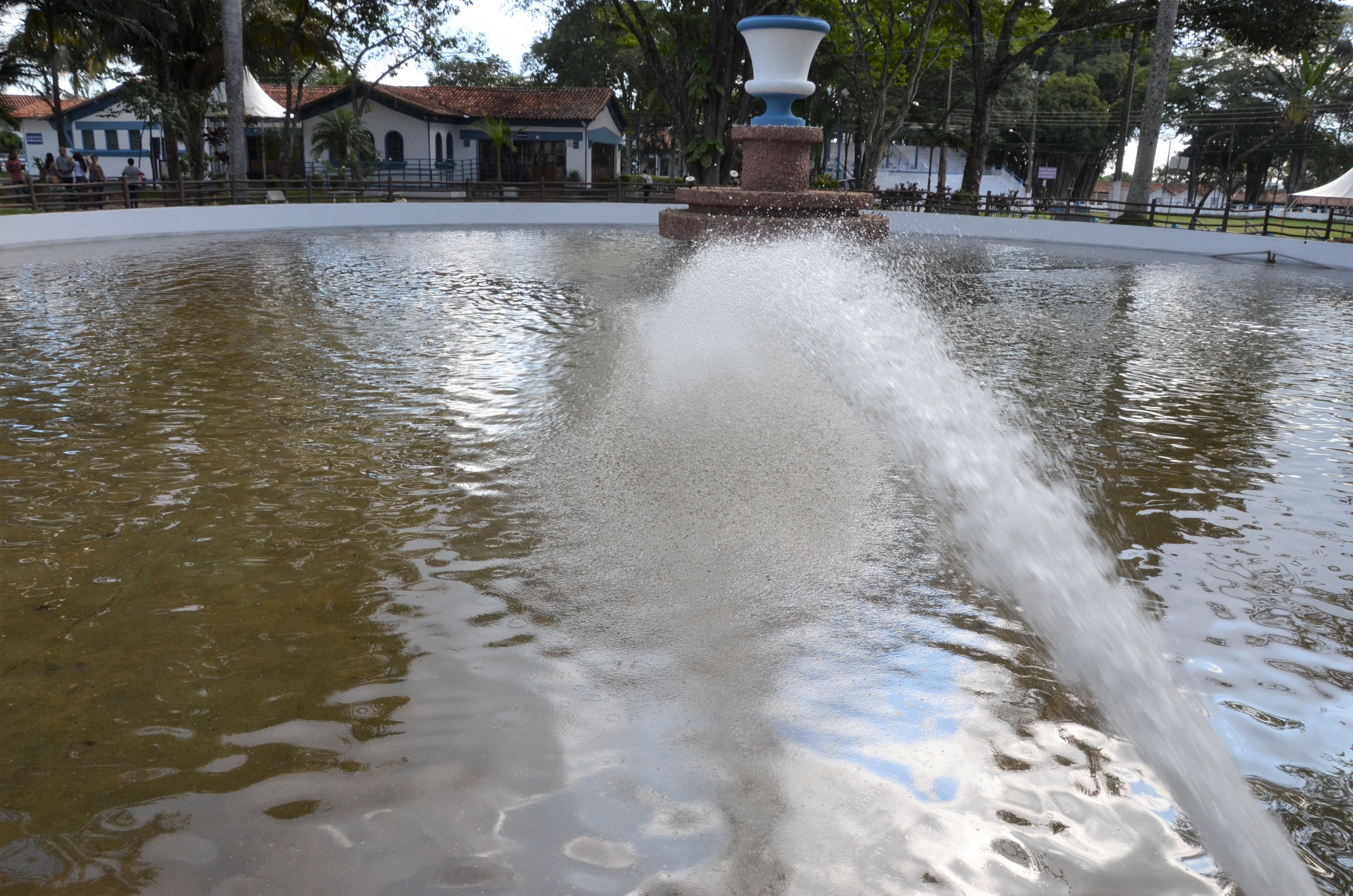 Lago artificial do Parque começa ser reabastecido