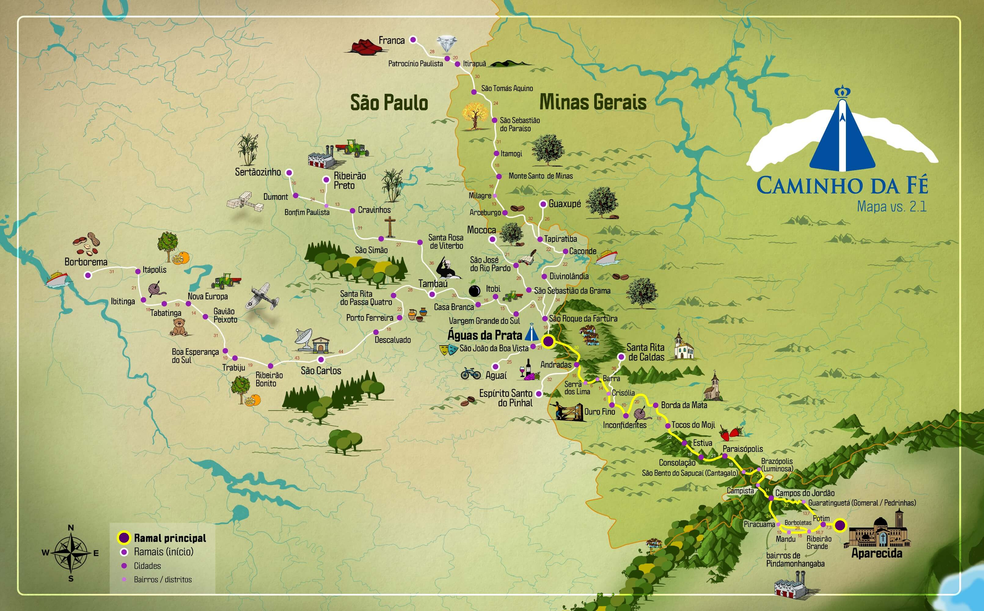 Portal do Caminho da Fé será inaugurado neste domingo