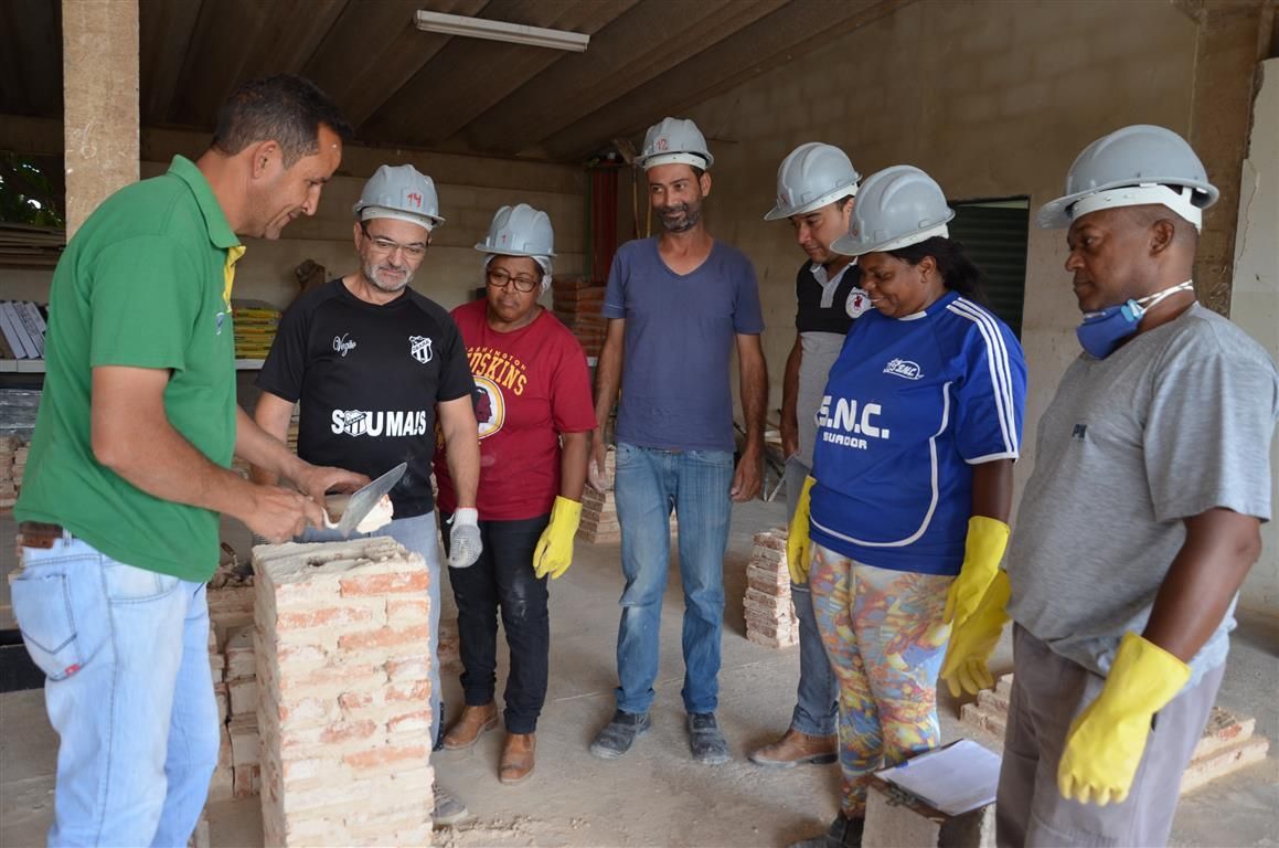 Setor de construção civil destaca-se nas capacitações oferecidas pelo Governo Municipal