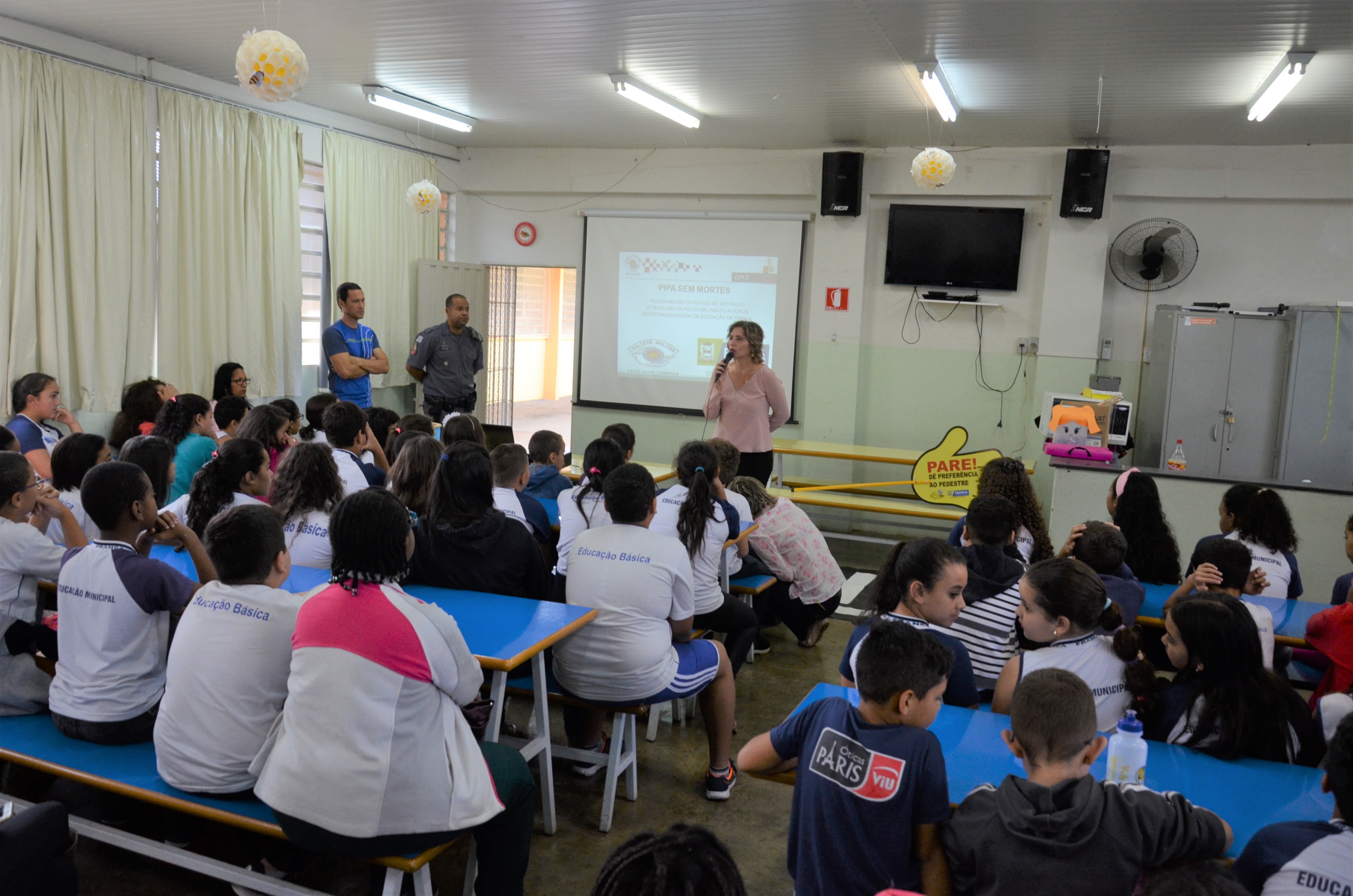 Campanha Pipas sem Mortes começa nas escolas