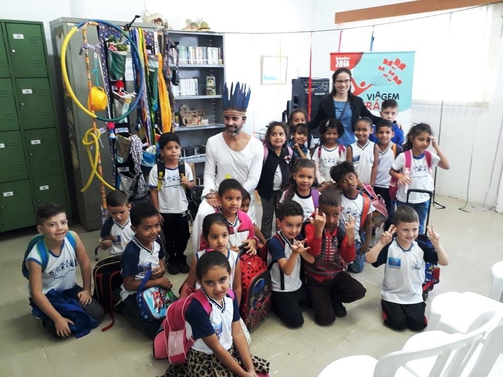 Viagem Literária movimenta Biblioteca no Champagnat