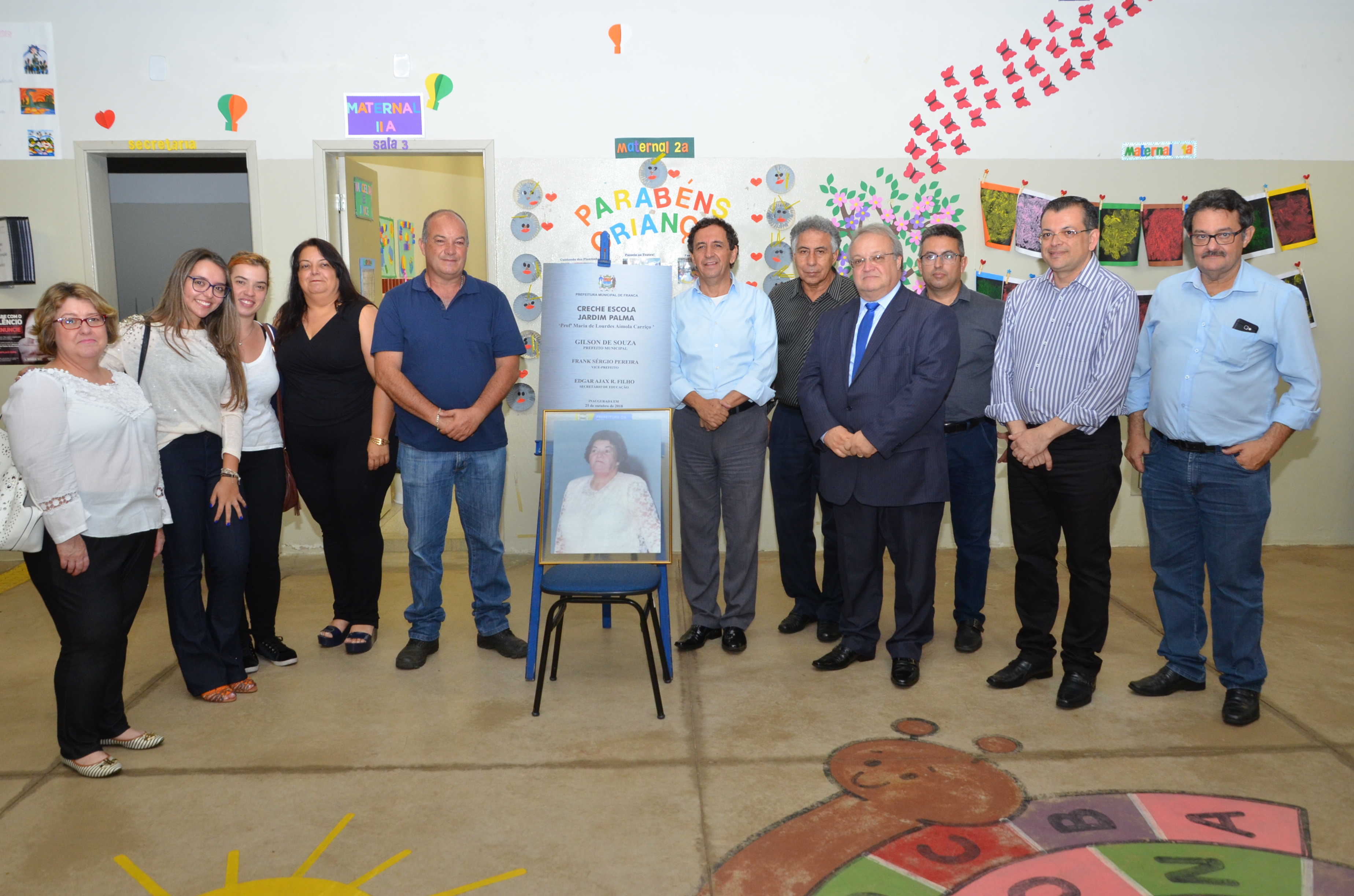 Emoção marca inauguração de Creche do Palma