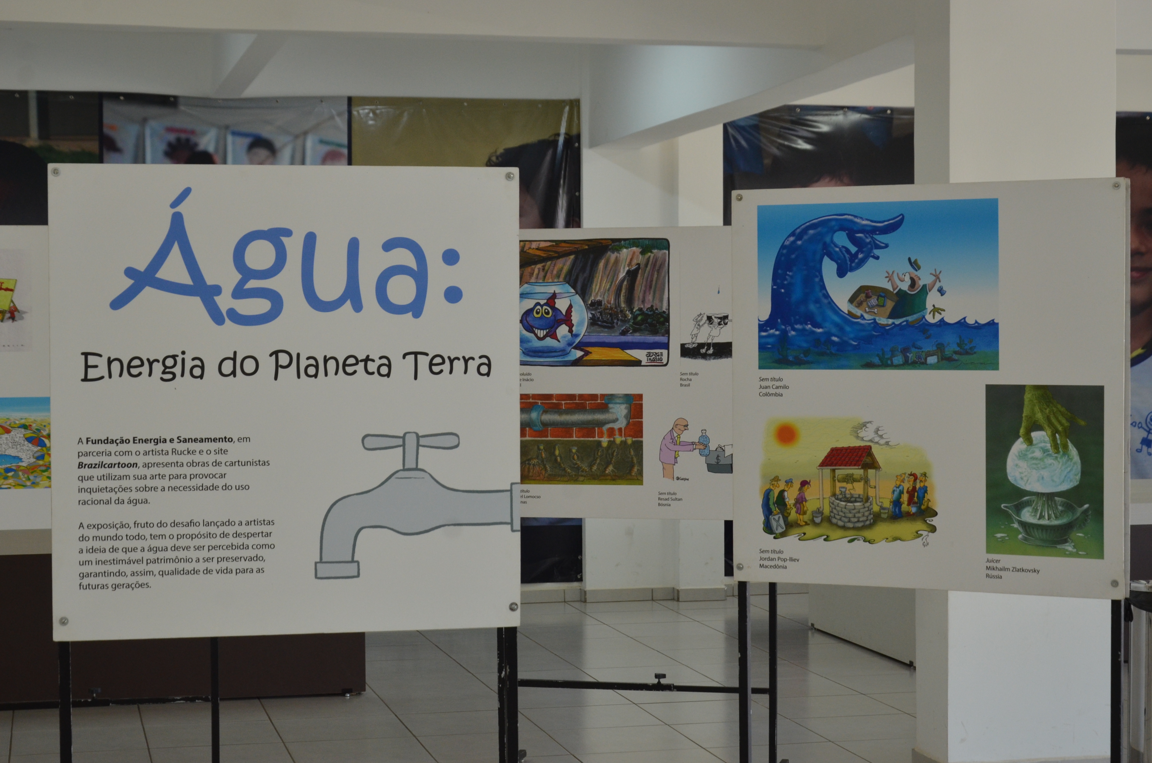 Exposições seguem até 18 de maio na Secretaria da Educação
