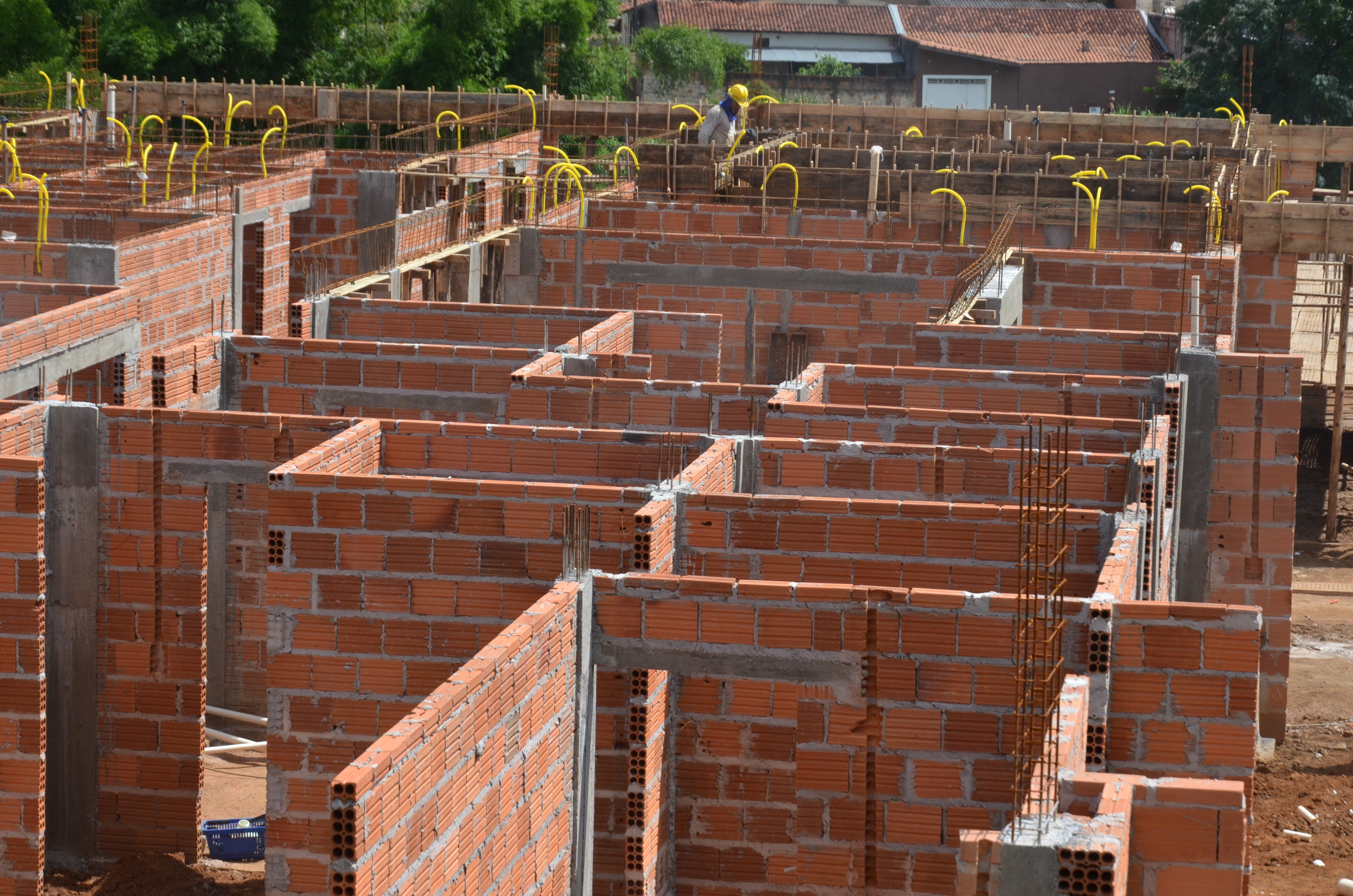 Creche do São Joaquim em ponto de ser coberta