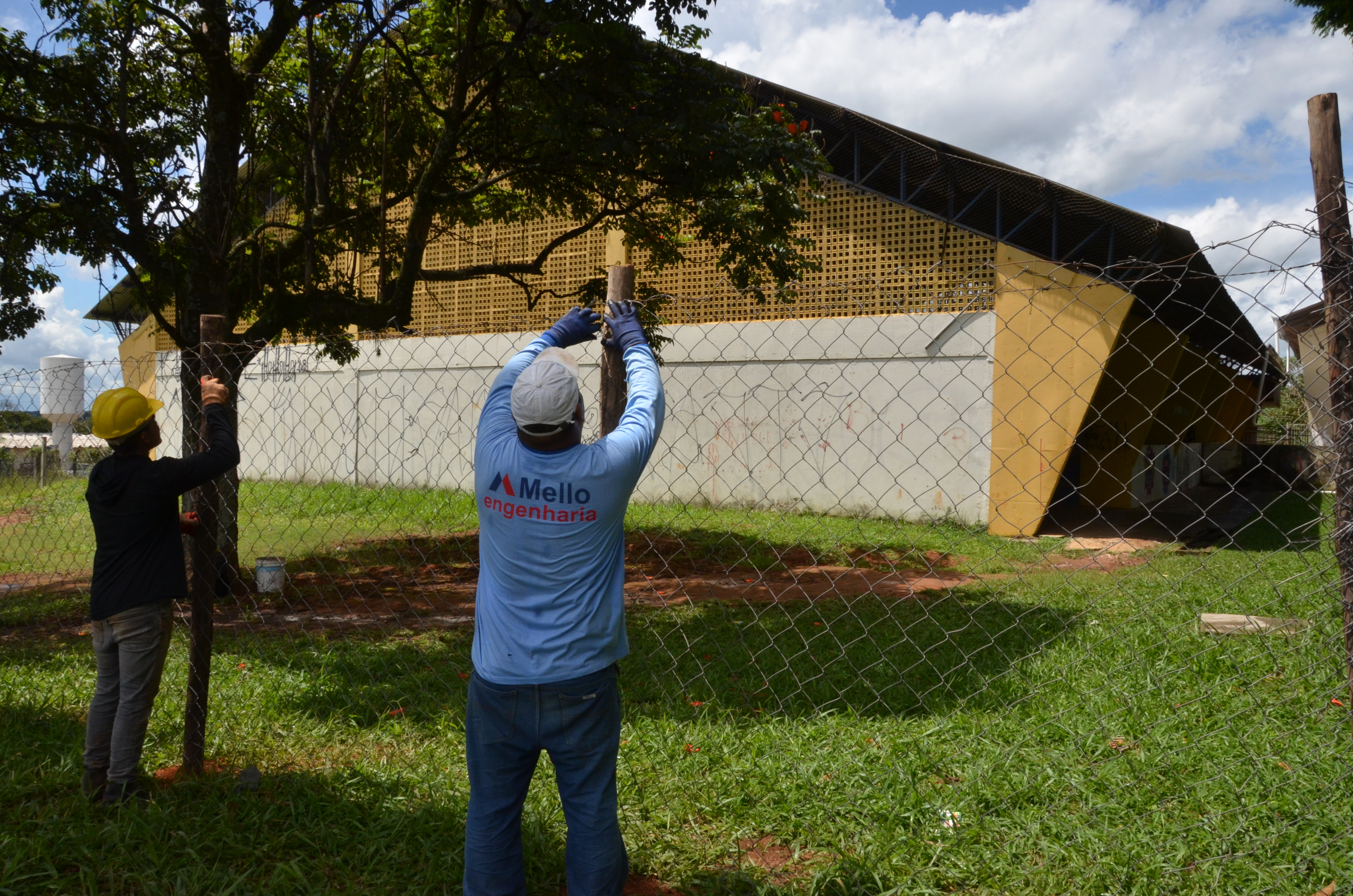 Começam as obras na Escola Aldo Prata