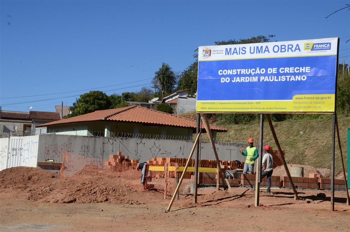 Governo Municipal inicia construção de nova creche no Jardim Paulistano
