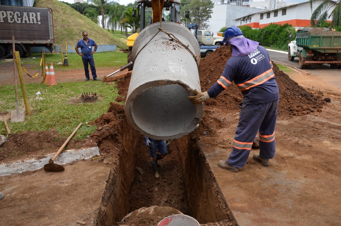 Emdef reforça galerias no Jardim Consolação