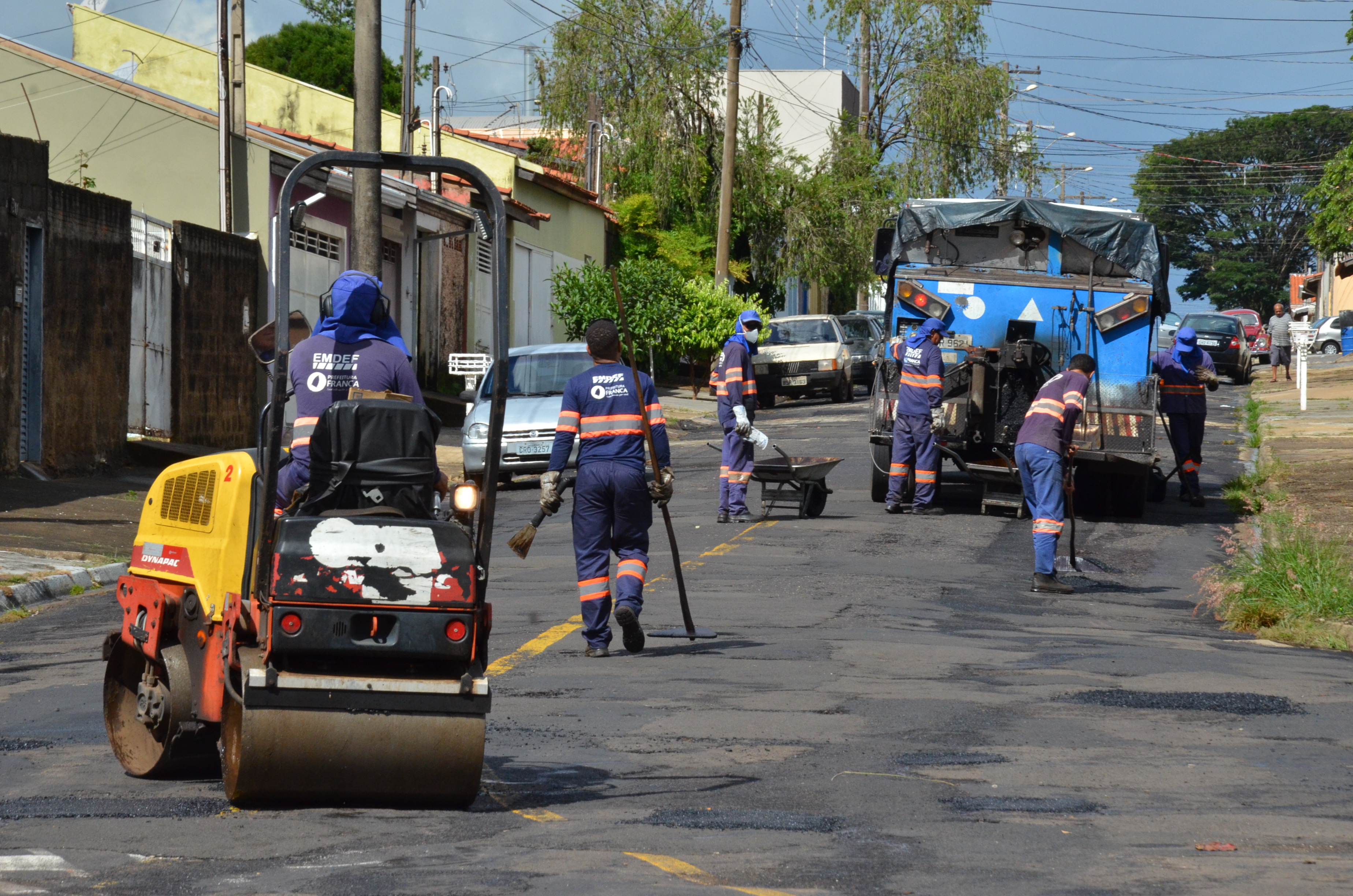 Remendo Asfáltico, Prefeitura intensifica trabalho na cidade