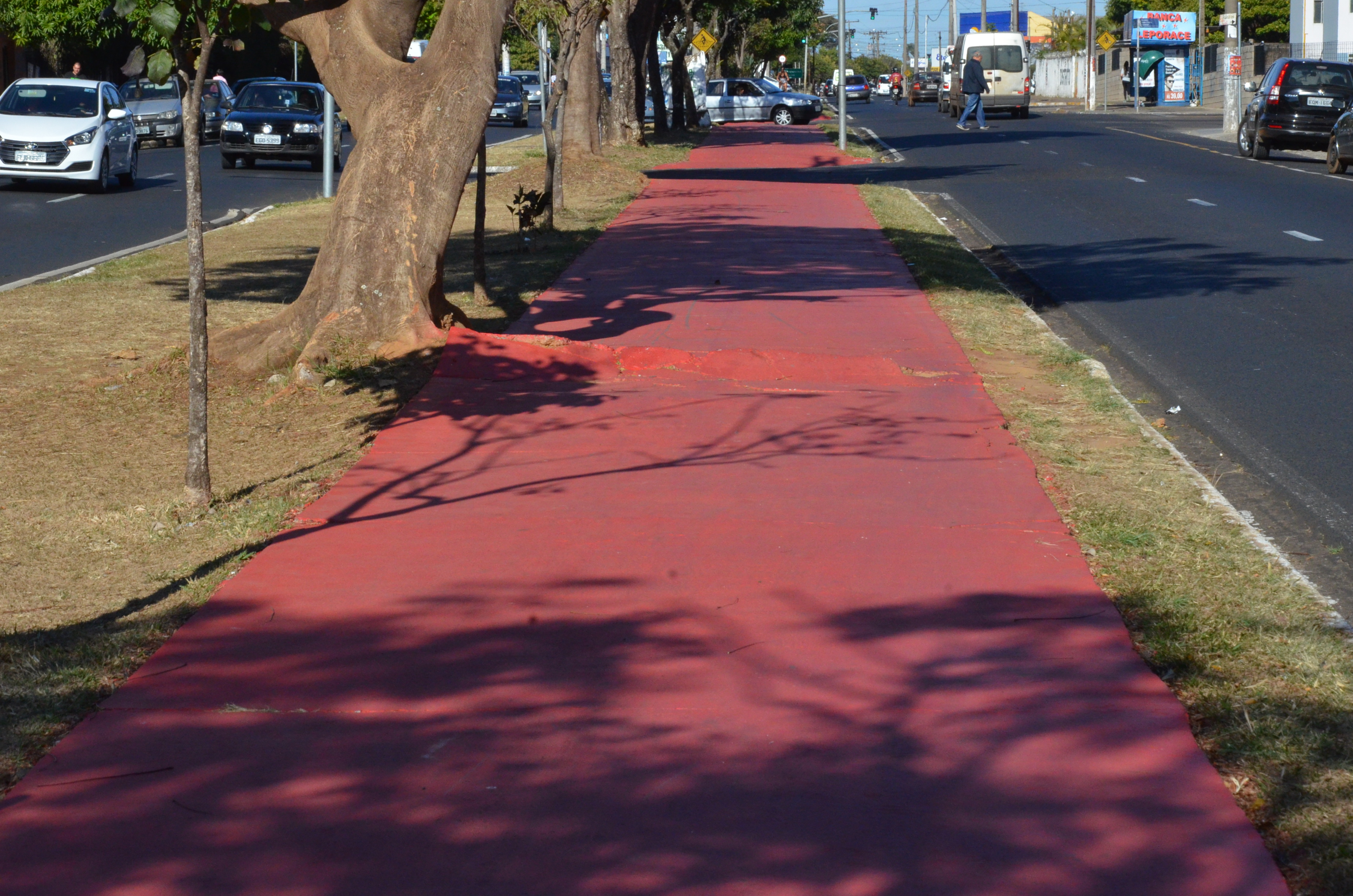 Emdef trabalha neste sábado fazendo sinalização