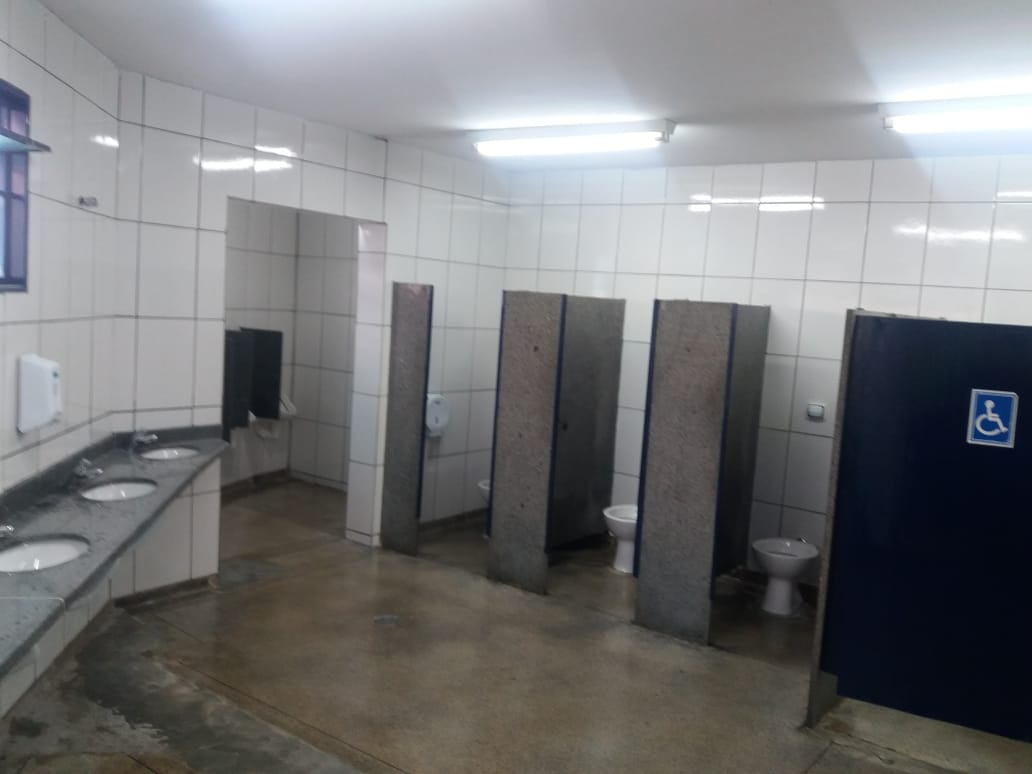 Sanitários do Terminal de Ônibus são liberados
