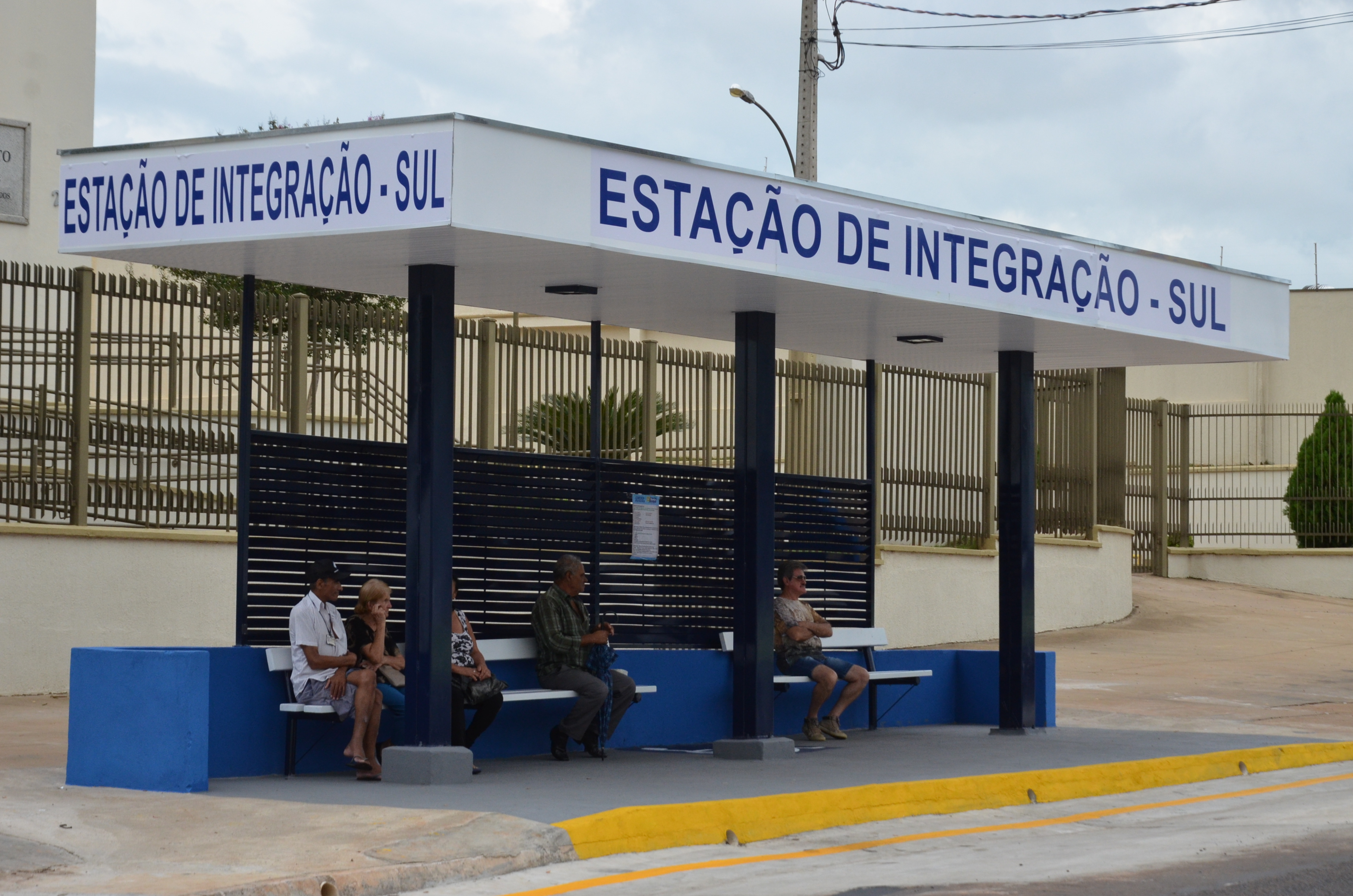 Estação Integração Sul atende 8 linhas