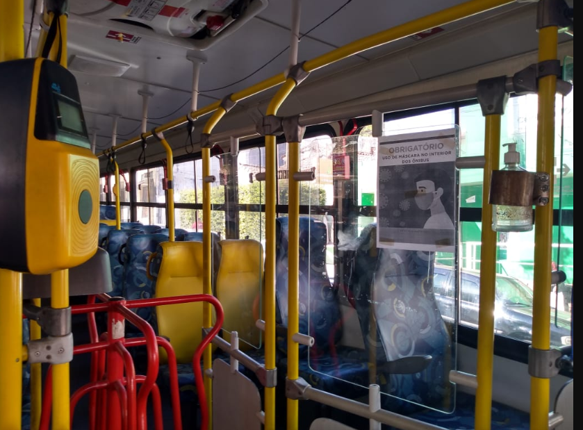 Usuários de ônibus deverão usar máscaras
