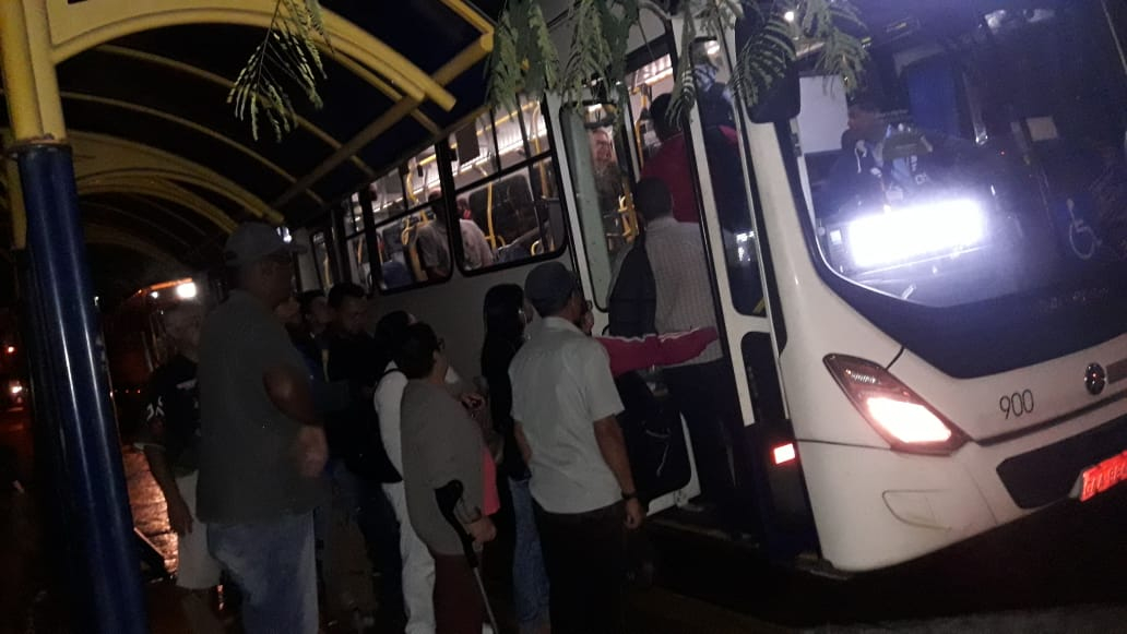 Cresce a demanda nas linhas de ônibus dos trabalhadores