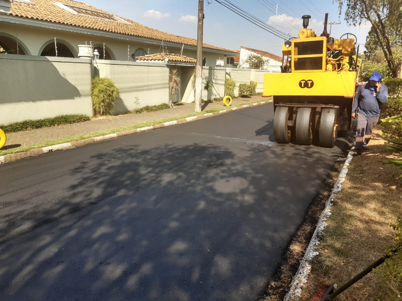 Recapeamento avança pelo bairro São Joaquim