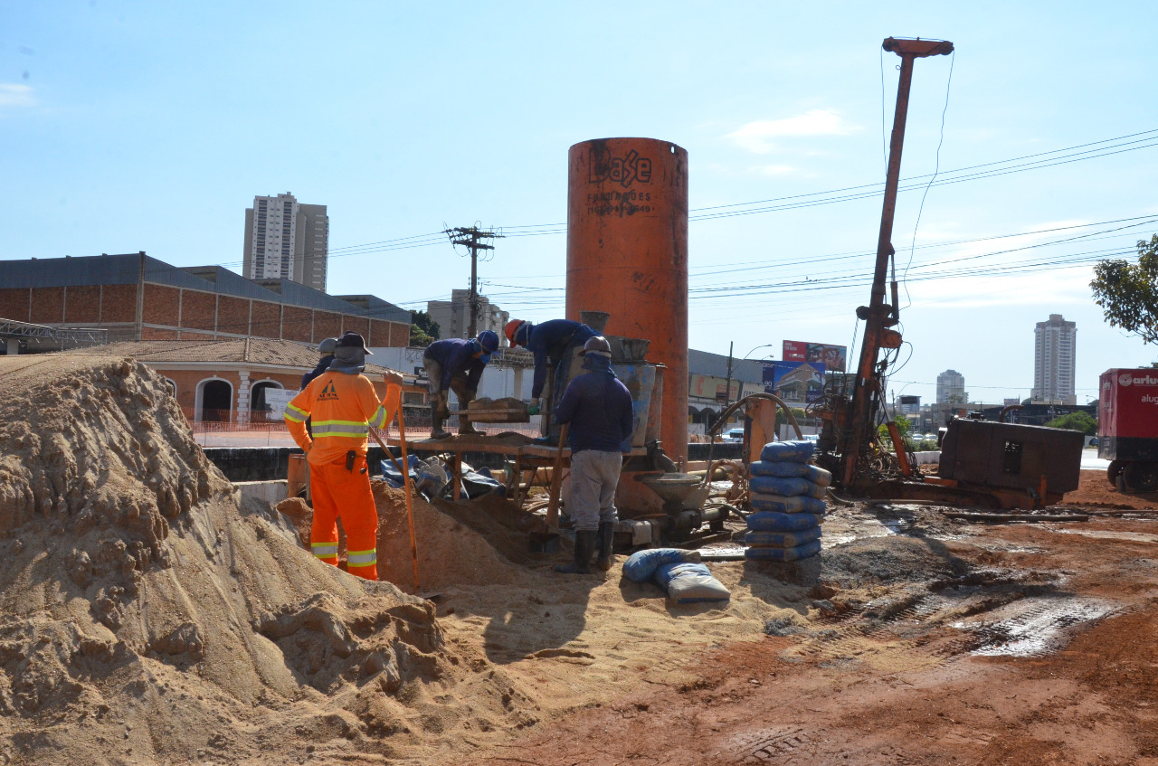Avançam as obras do Complexo Viário do Champagnat