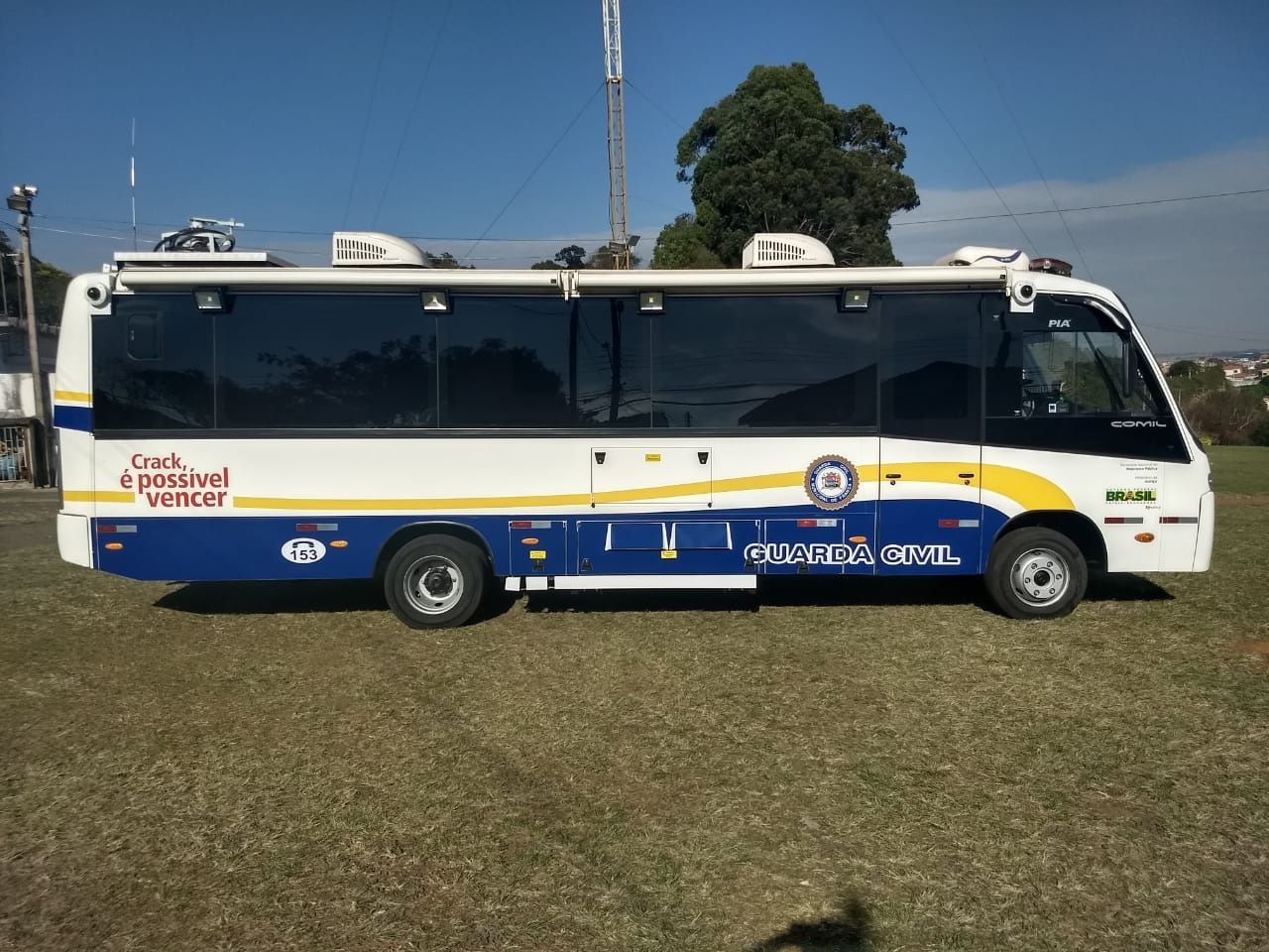 Micro Ônibus com câmeras é doado à Prefeitura