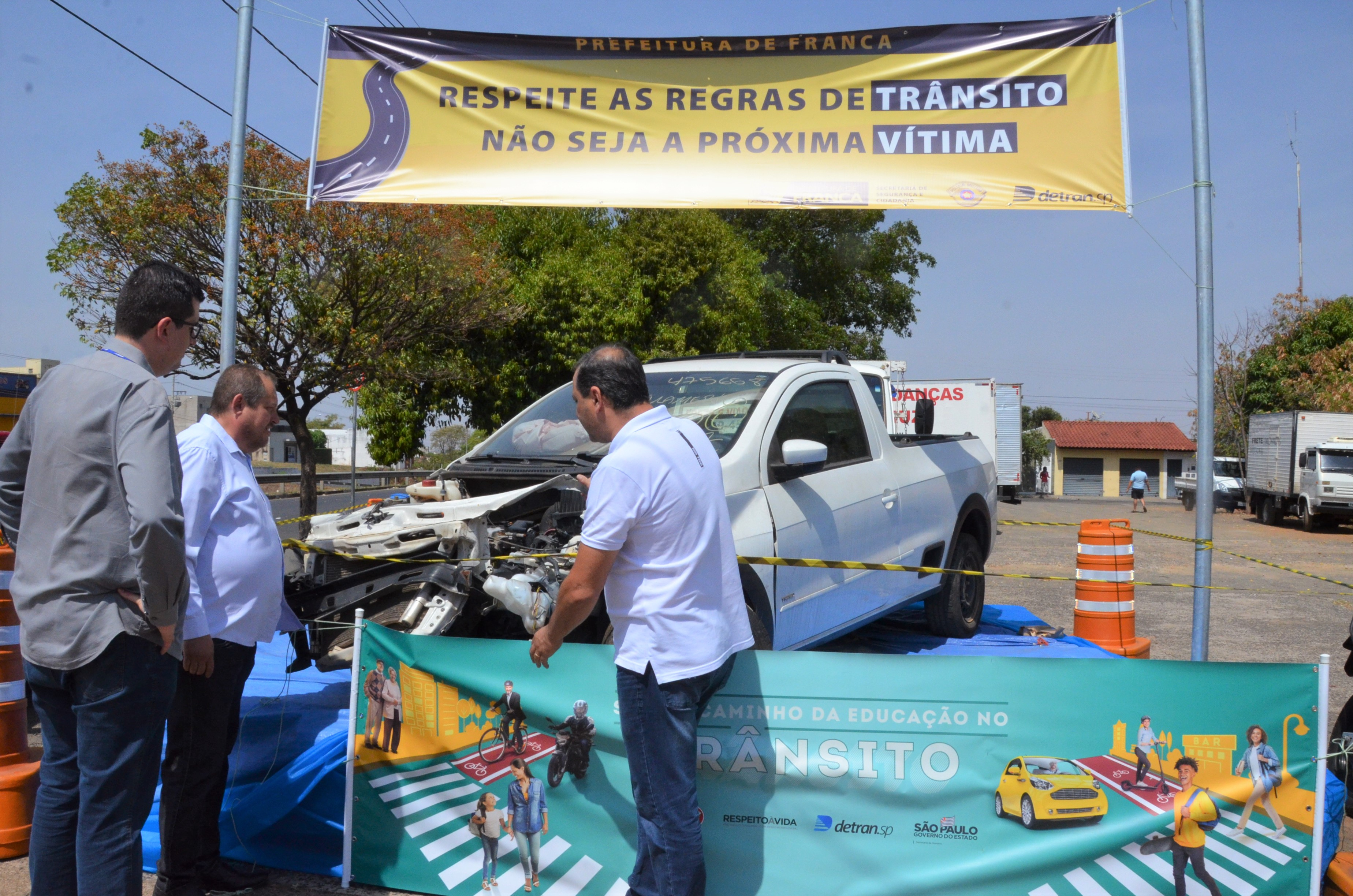 Campanha do Trânsito começa pelo Leporace