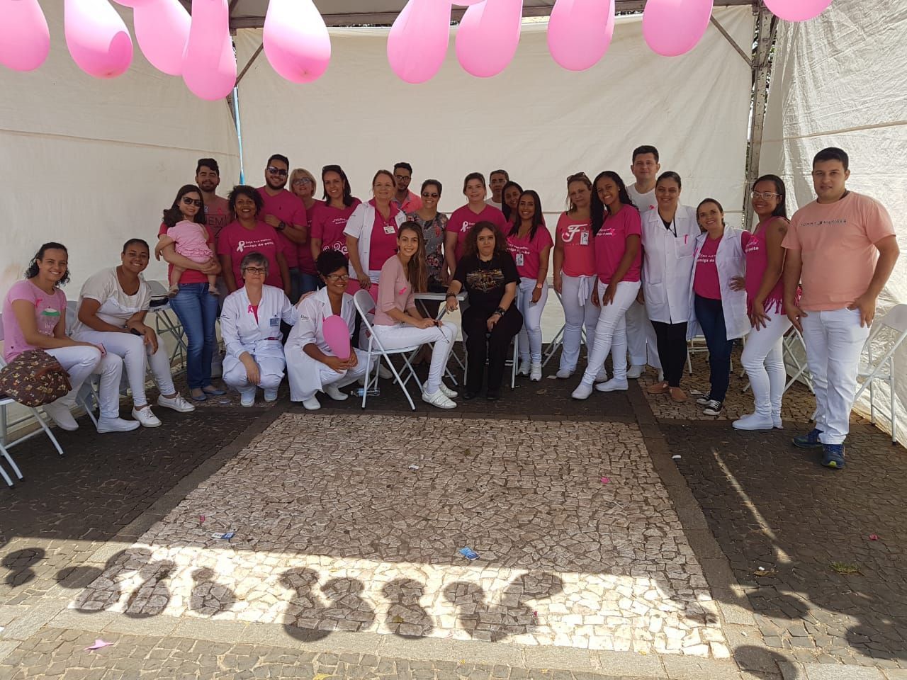 Outubro Rosa movimentou a praça no central